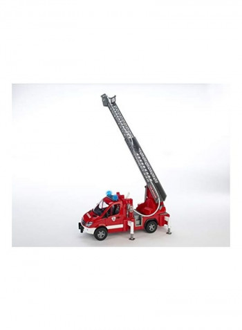 MB Sprinter Fire Engine With Ladder Water Pump And Light/Sound Module