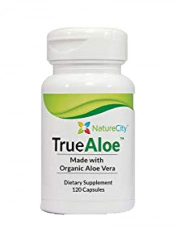 Pack Of 6 True Aloe Dietary Supplement - 120 Capsules
