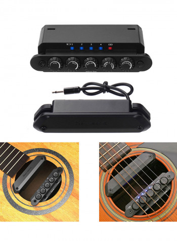R2 Acoustic Guitar Pickup System With Tuner Function Set