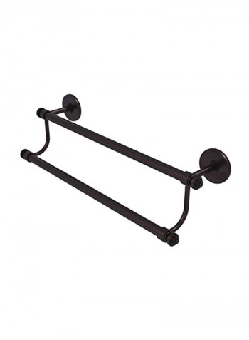 Southbeach Collection Double Towel Bar Brown 24inch
