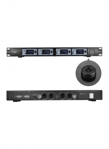 Wireless Lavalier Lapel Collar Clip-On Microphone System