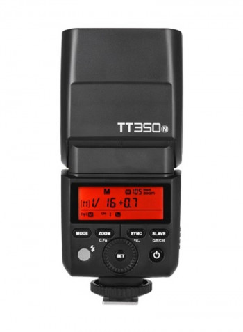 Wireless TTL Camera Flash Black
