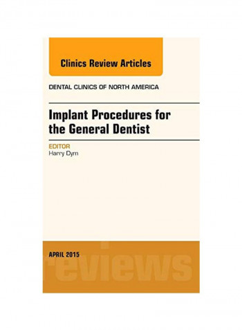 Implant Procedures For The General Dentist Paperback