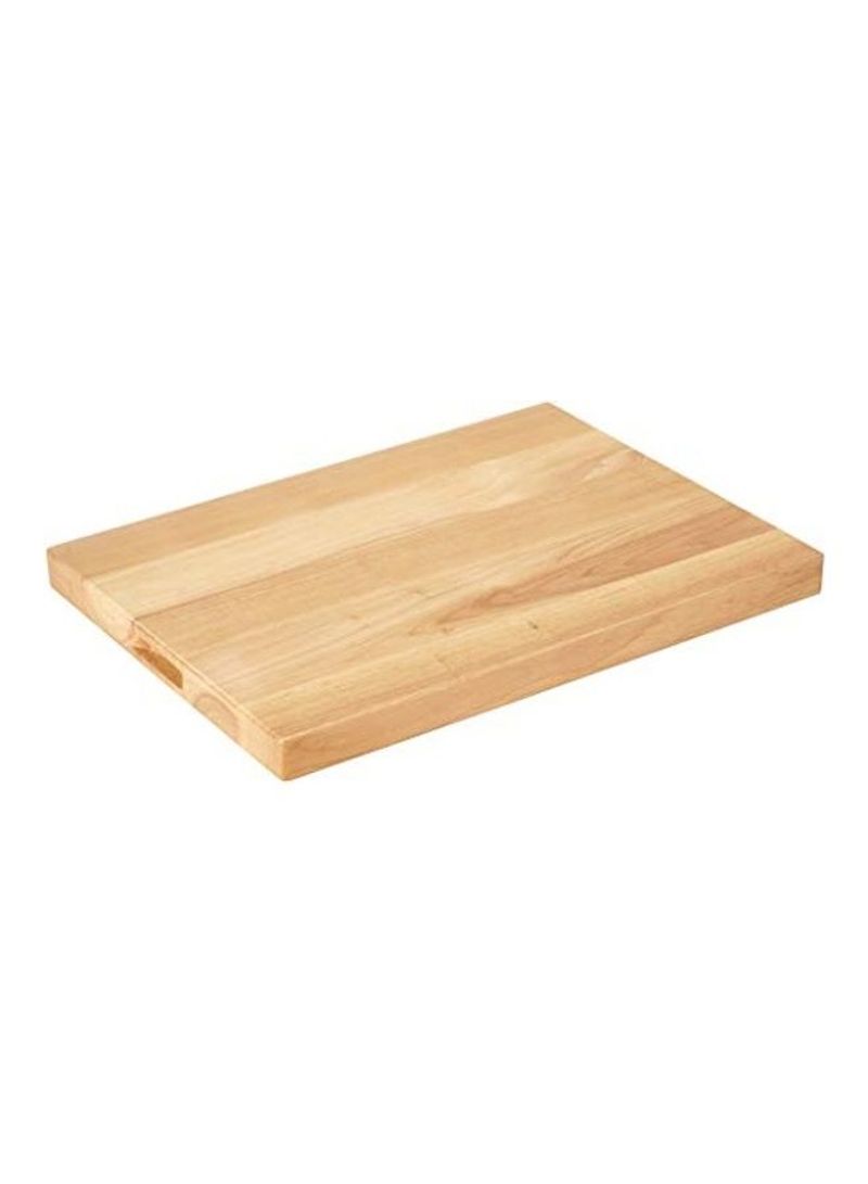 Wooden Cutting Board Beige 18x24x1.75inch