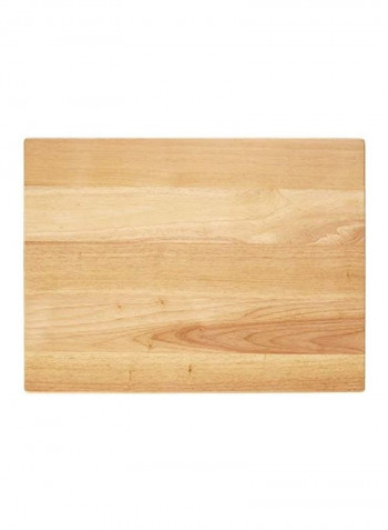 Wooden Cutting Board Beige 18x24x1.75inch