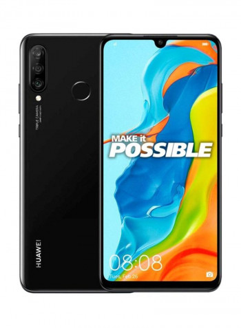 P30 Lite Dual SIM Midnight Black 6GB RAM 128GB 4G LTE