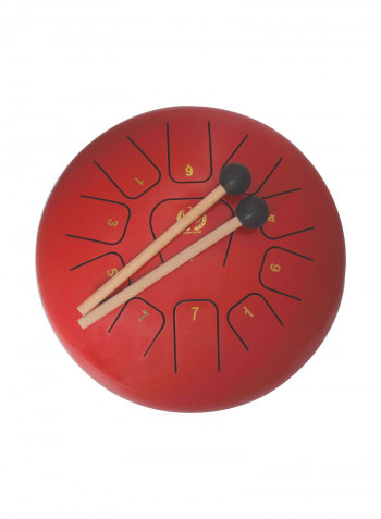 Handpan Drum With Carry Bag & Note Sticks
