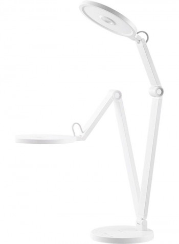 Smart Wireless Charging LED Table Reading Lamp White