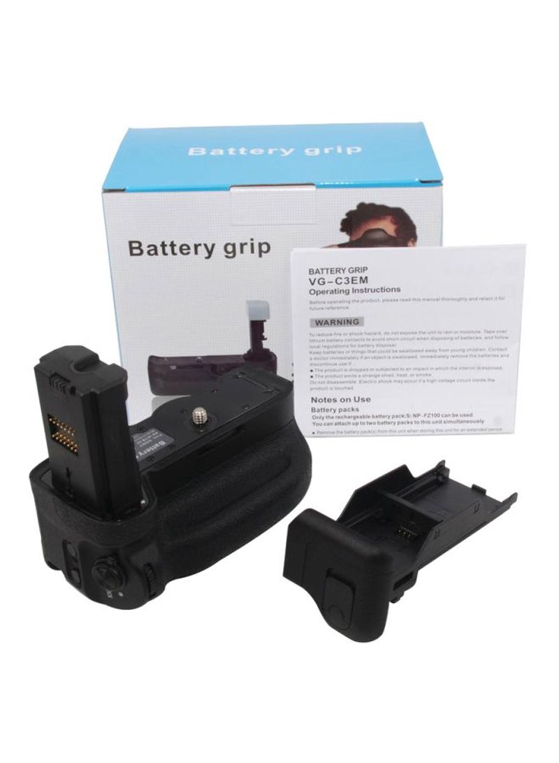Battery Grip Holder For Sony A9A 7RIIIa/7iiia/7r3 Black