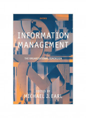 Information Management: The Organizational Dimension Paperback