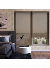 Single Sunscreen Collection 2 Roller Blackout Window Shade Brown 200x200cm