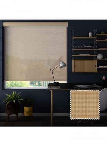 Single Sunscreen Collection 2 Roller Window Shade Beige 200x200cm