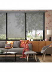 Single Sunscreen Collection 2 Roller Shade Blue/Grey 200x200cm