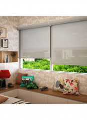 Single Sunscreen Collection 2 Roller Shade Grey 200x200cm