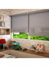 Single Sunscreen Collection 2 Roller Shade Grey 200x200cm