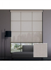 Single Sunscreen Collection 2 Roller Window Shade White 200x200cm