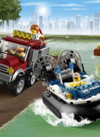 331-Piece City Hovercraft Arrest Building Set 60071