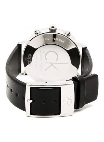 Men's Leather Chronograph Watch K7627120