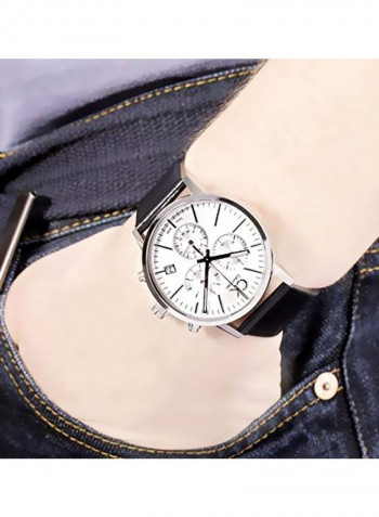Men's Leather Chronograph Watch K7627120