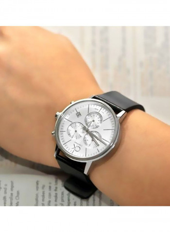 Men's Leather Chronograph Watch K7627120
