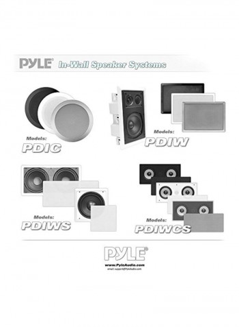 2-Way In-Ceiling Stereo Speaker B000CHTHDC White