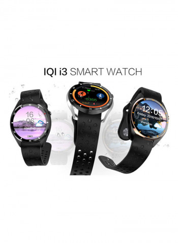 I3 Bluetooth Smartwatch أسود