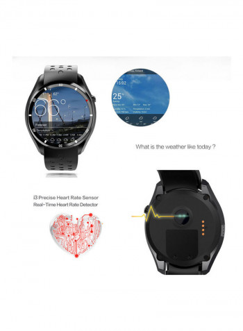 I3 Bluetooth Smartwatch أسود