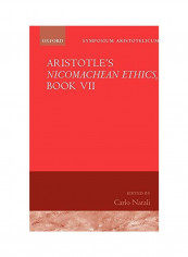 Aristotle: Nicomachean Ethics, Book VII Hardcover