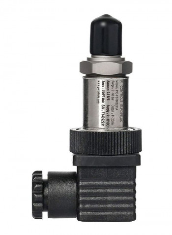Industrial Type Pressure Transmitter Gauges Black/Silver 0.5inch
