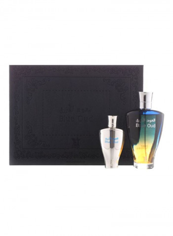 طقم هدية العود الأزرق Spray 100 ml, Oil 24مل