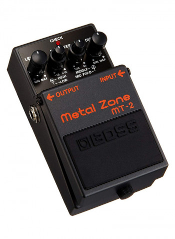 Metal Zone Pedal MT-2W Black