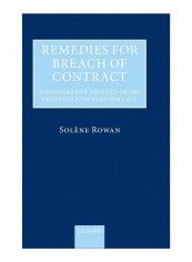 Remedies For Breach Of Contract Hardcover