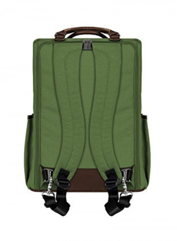 Crossover Bag For Laptops Forest Green