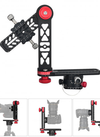 Panoramic Support Stand Black