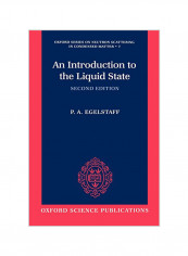 An Introduction to the Liquid State Paperback