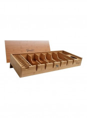 Master Case Counter Top Barber Tool Organizer VT10200 Brown