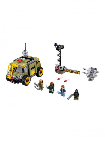 368-Piece Ninja Turtle Van Takedown Building Set