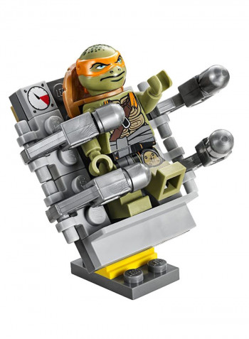 368-Piece Ninja Turtle Van Takedown Building Set