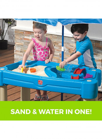 Cascading Cove Sand & Water Table 59x108x61cm