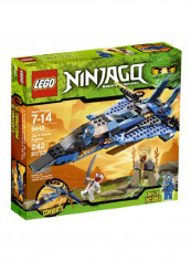 242-Piece Ninjago Jay's Storm Fighter Building Set 9442