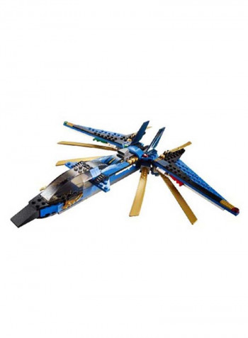 242-Piece Ninjago Jay's Storm Fighter Building Set 9442