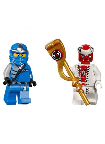 242-Piece Ninjago Jay's Storm Fighter Building Set 9442