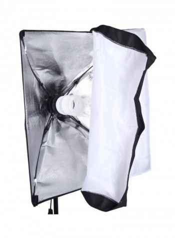 Photography Softbox Lighting Kit Black/White/Green