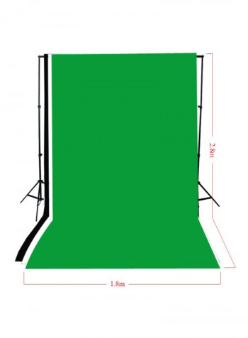 Photography Softbox Lighting Kit Black/White/Green