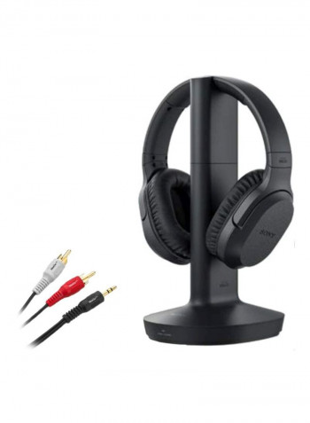 3.5mm RCA Plug Noise Reduction Wireless Headphone Gray
