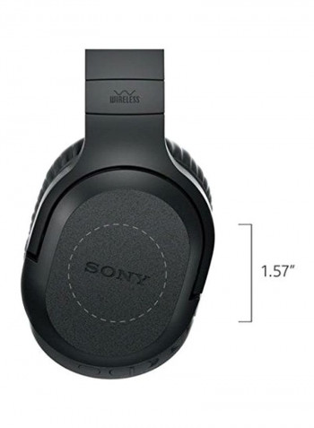 3.5mm RCA Plug Noise Reduction Wireless Headphone Gray