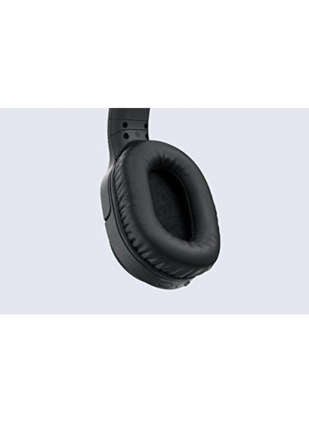 3.5mm RCA Plug Noise Reduction Wireless Headphone Gray