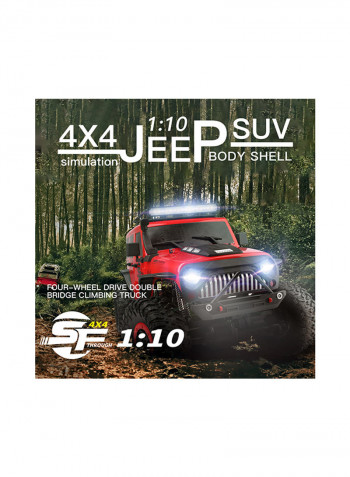4WD Jeep Car SUV Brushed Motor Remote Control Off-road Crawler Car