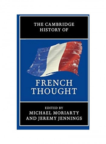 The Cambridge History of French Thought Hardcover English by Michael Moriarty