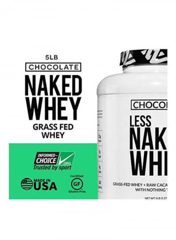 Whey Chocolate Protein Dietary Supplement